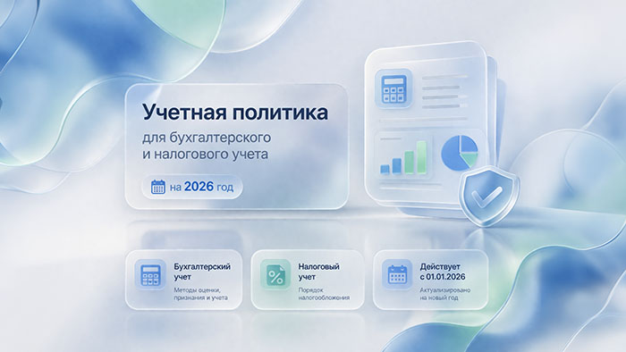 Курсы Учетная политика для бухгалтерского и налогового учета на 2026 год