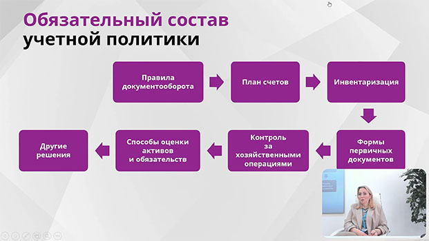 курсы Учетная политика для бухгалтерского и налогового учета на 2025 год