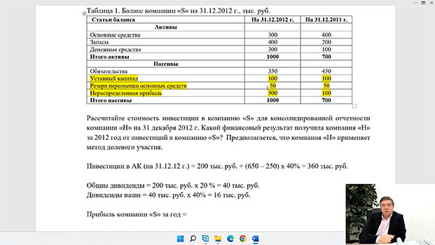 курсы Международные стандарты финансовой отчетности (МСФО)
