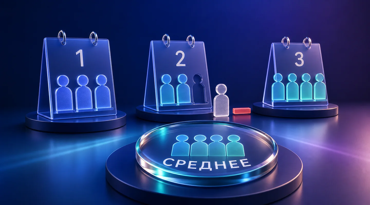 Среднесписочная численность работников в 2026 году: формула, кого включать, примеры расчёта