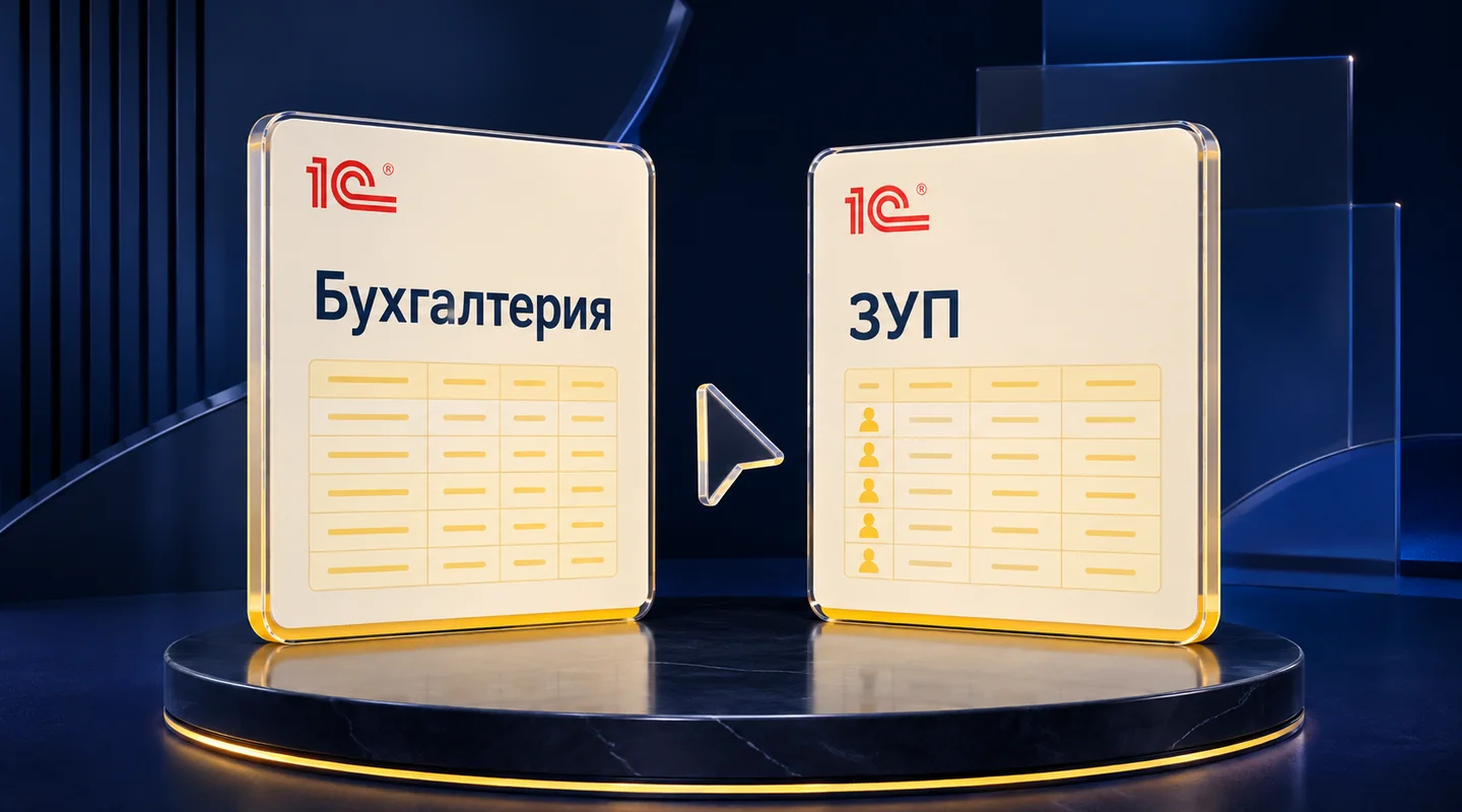 1С:Бухгалтерия или 1С:ЗУП: что выбрать для расчёта зарплаты