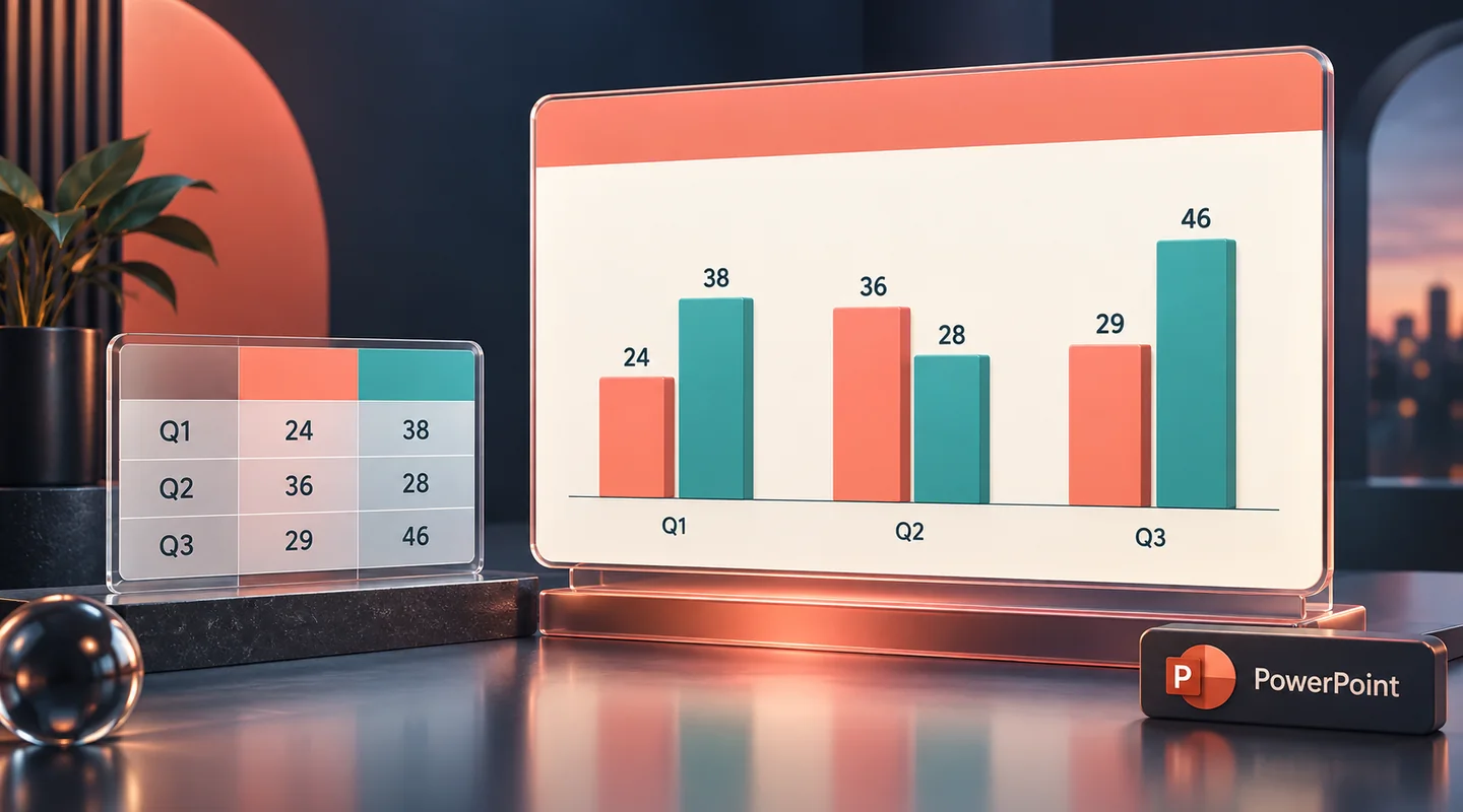 Как сделать диаграмму в PowerPoint: от данных до понятного слайда