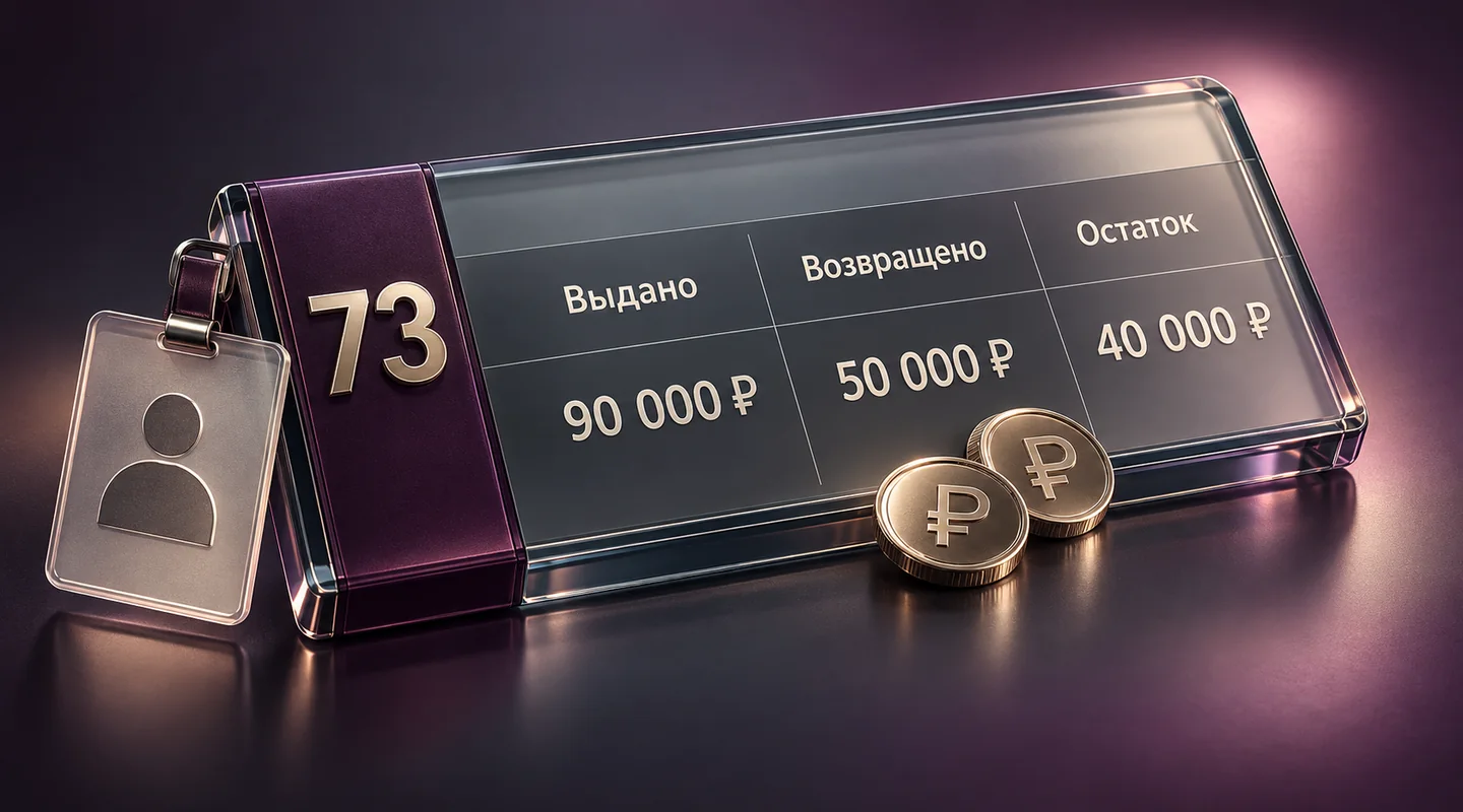 Счёт 73: как учитывать займы работникам и возмещение ущерба