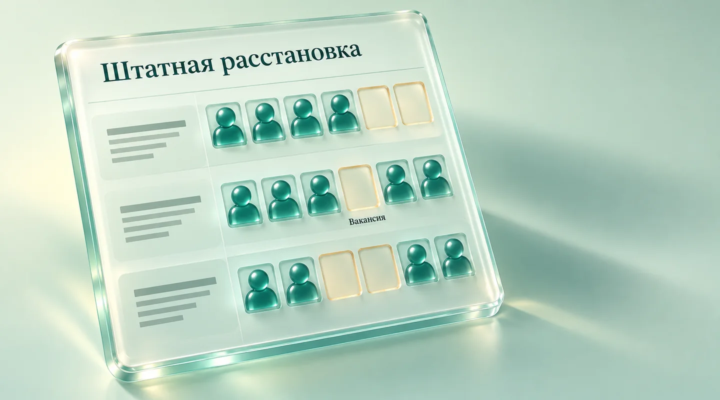 Штатная расстановка: как связать должности, сотрудников и вакансии