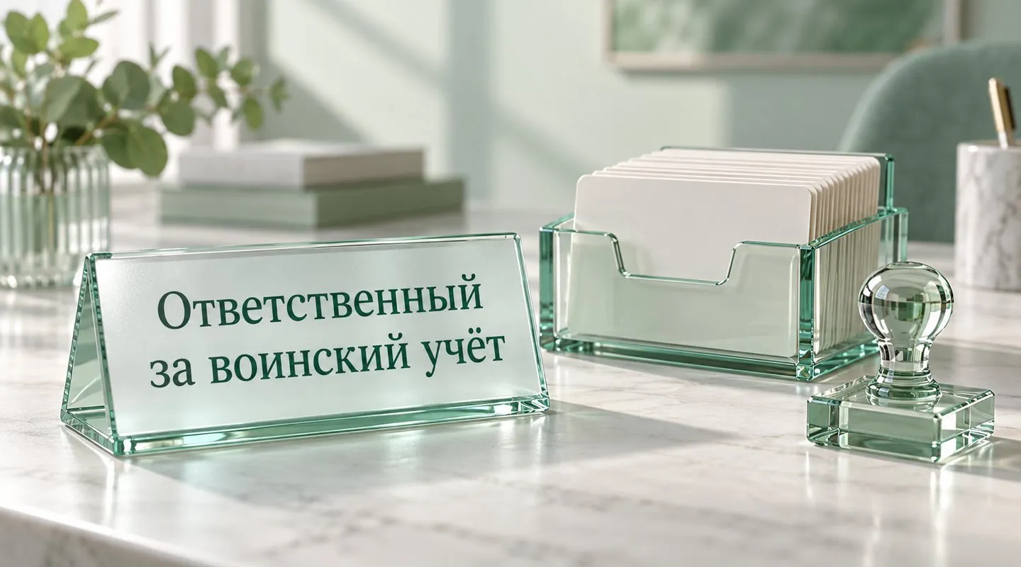 Ответственный за воинский учёт в 2026 году: кого назначить, как оформить и что он делает