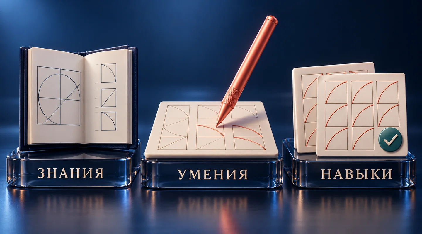 Знания, умения и навыки: как различать и проверять результат обучения