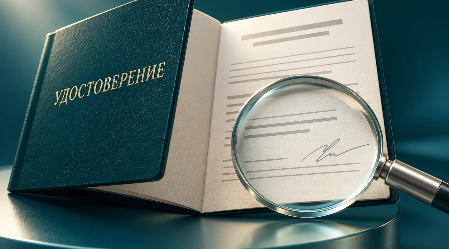 Удостоверение о повышении квалификации: что подтверждает и как проверить